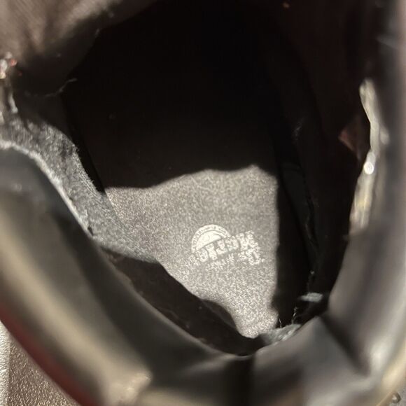 Dr Martens Maelly Ankle Boot Women's 8 Red Canvas Air Wair Casual Chukka - Picture 10 of 10